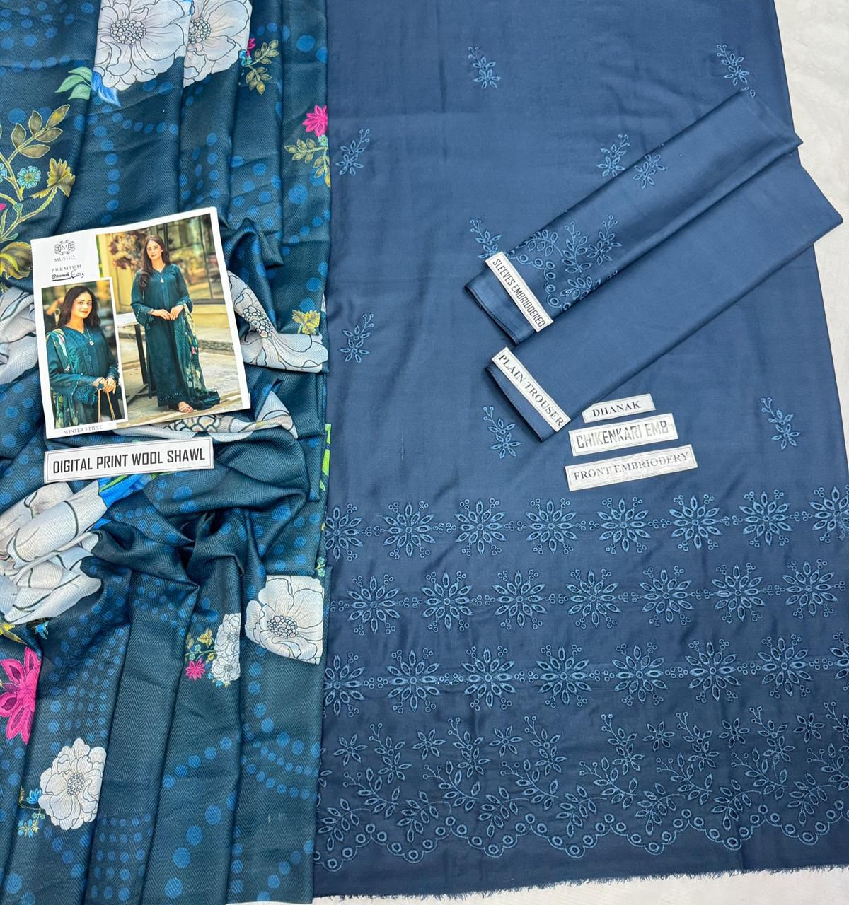 Mushq 7559 – Winter Dhanak New Arrivals Collection