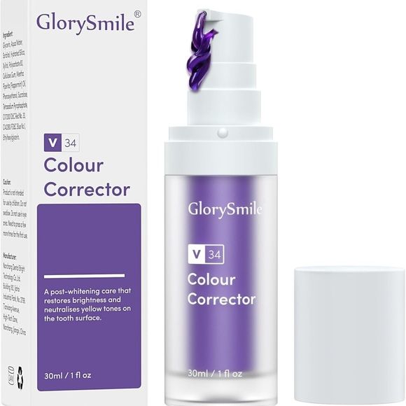 Hismile V34 Purple Whitening Toothpaste – Instant Stain & Yellow Reduction