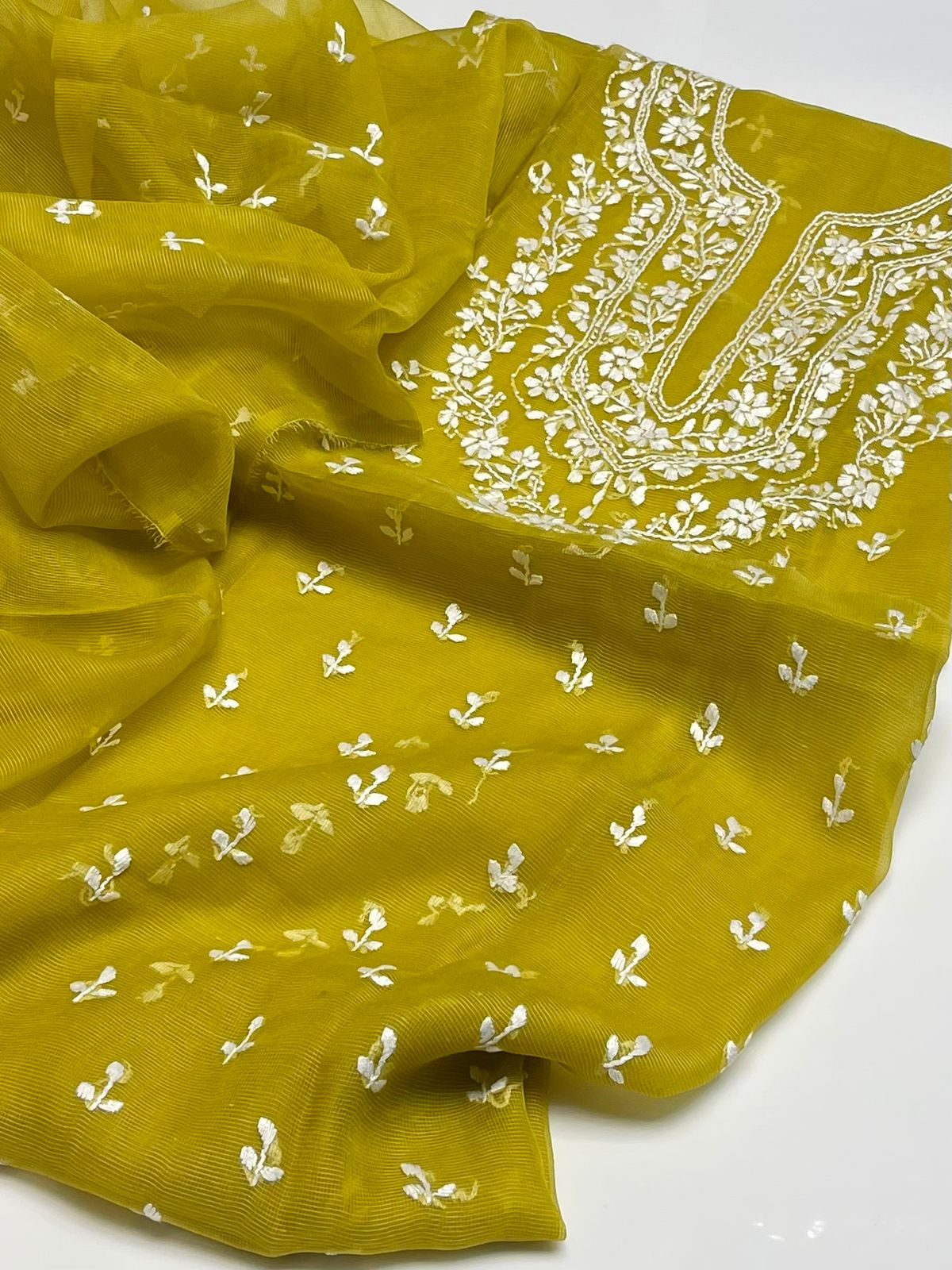 Pure Cotton Khadi 2PC Dress – Handmade Paka Warok Collection