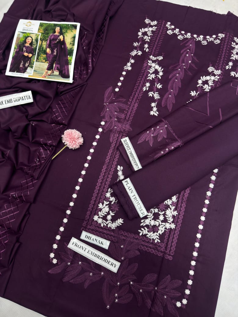 Agha Noor 3061 – Winter Dhanak Collection