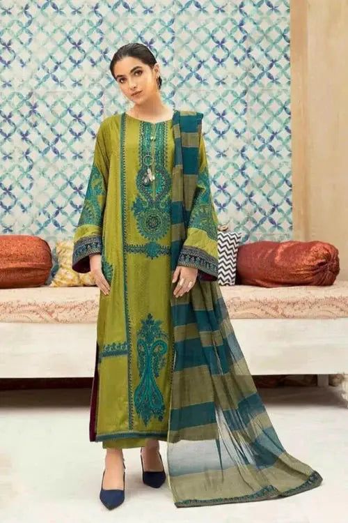👉 Airjet Khaddar Digital Print 3PC – Volume Collection